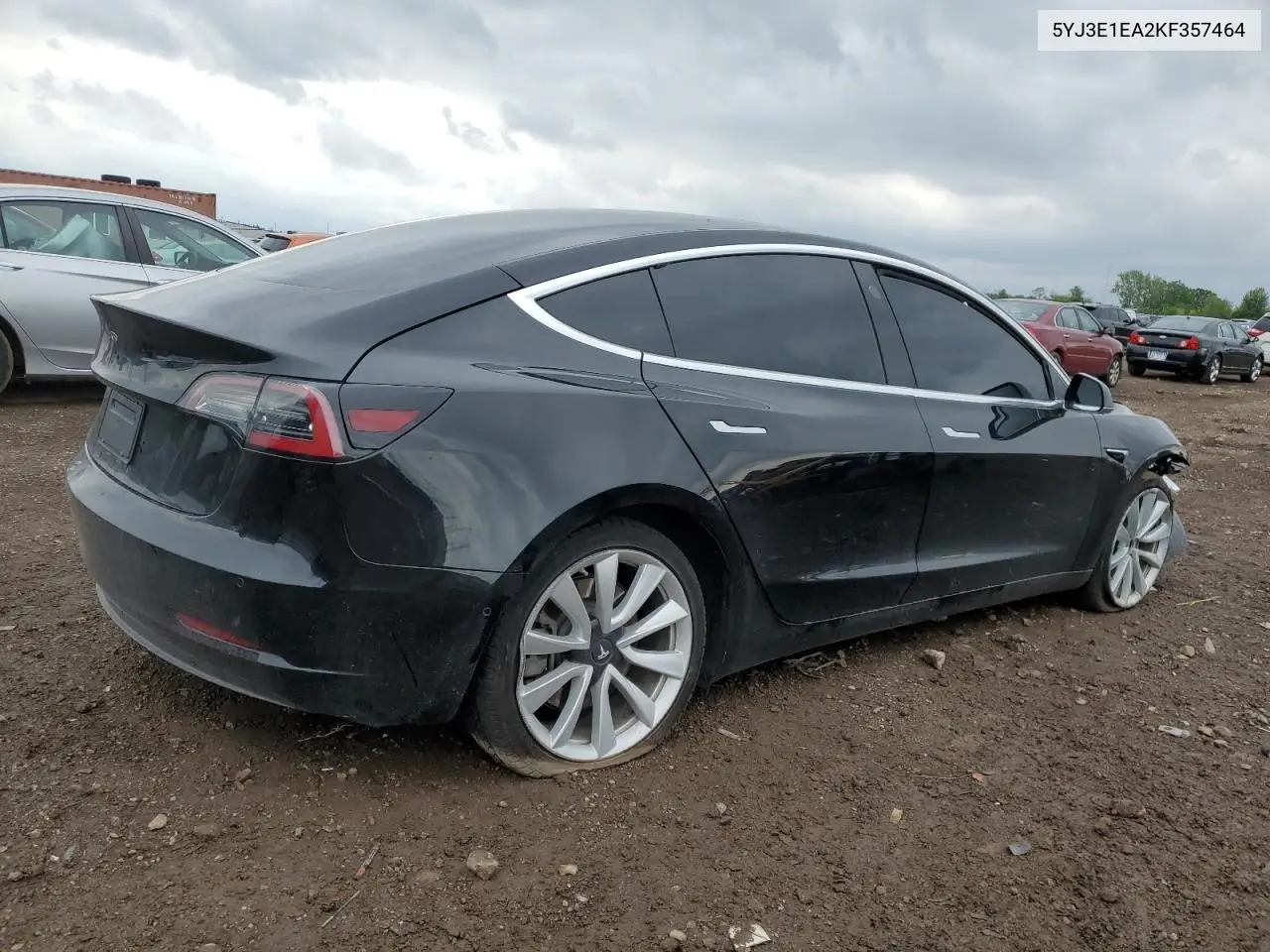 2019 Tesla Model 3 VIN: 5YJ3E1EA2KF357464 Lot: 58739975