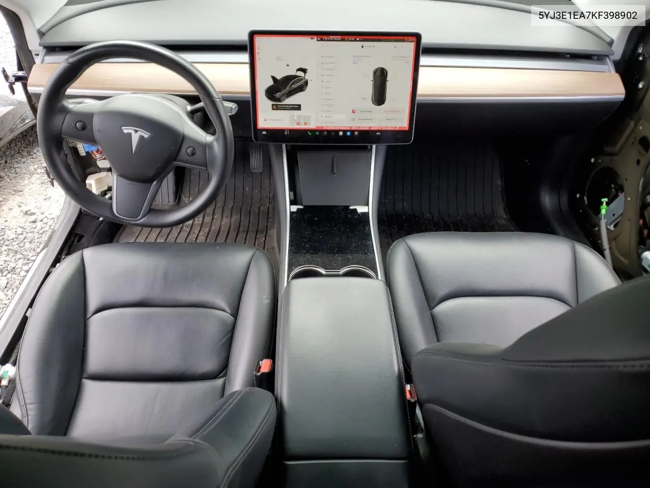 2019 Tesla Model 3 VIN: 5YJ3E1EA7KF398902 Lot: 59399995