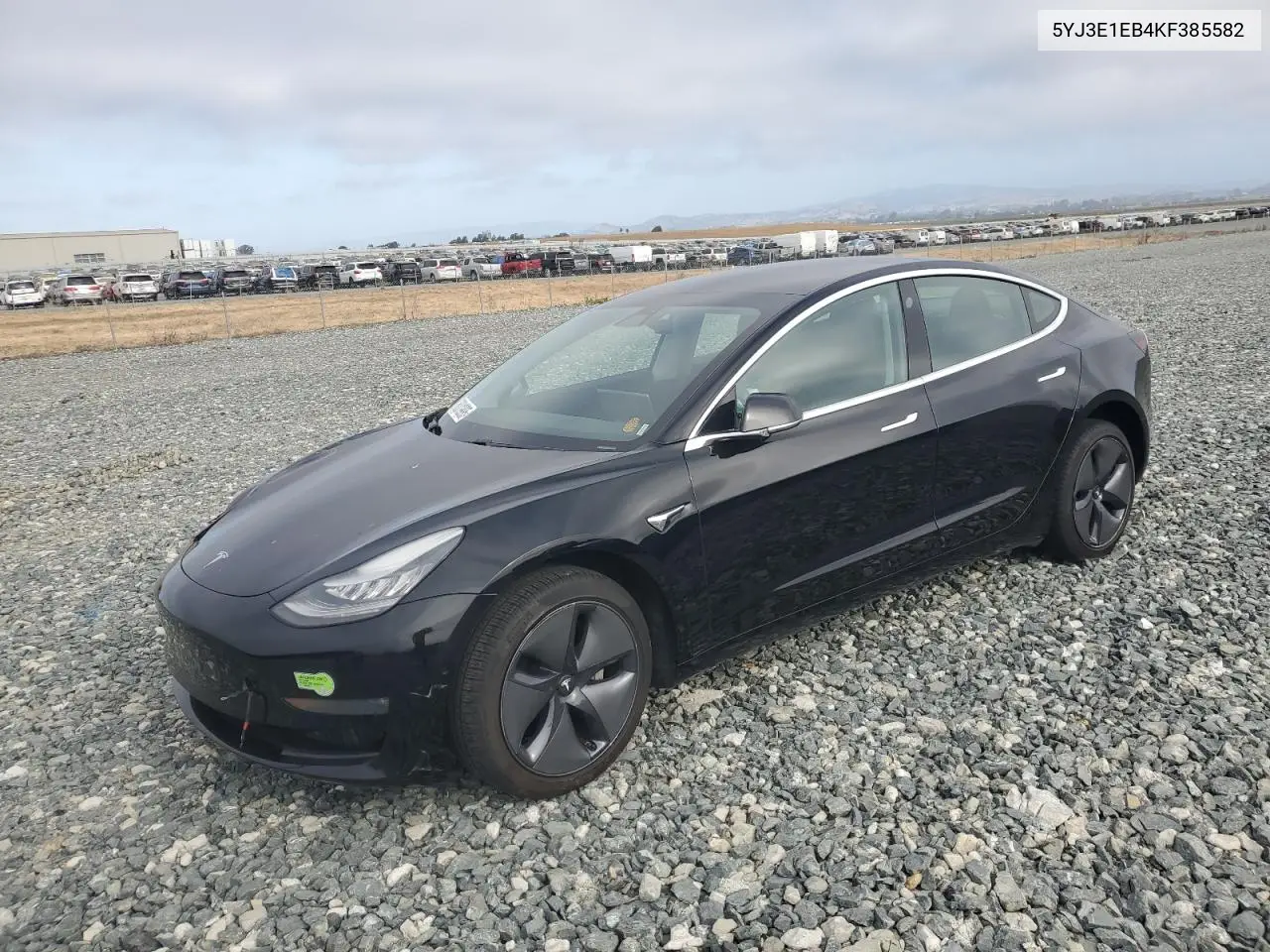 2019 Tesla Model 3 VIN: 5YJ3E1EB4KF385582 Lot: 60819995