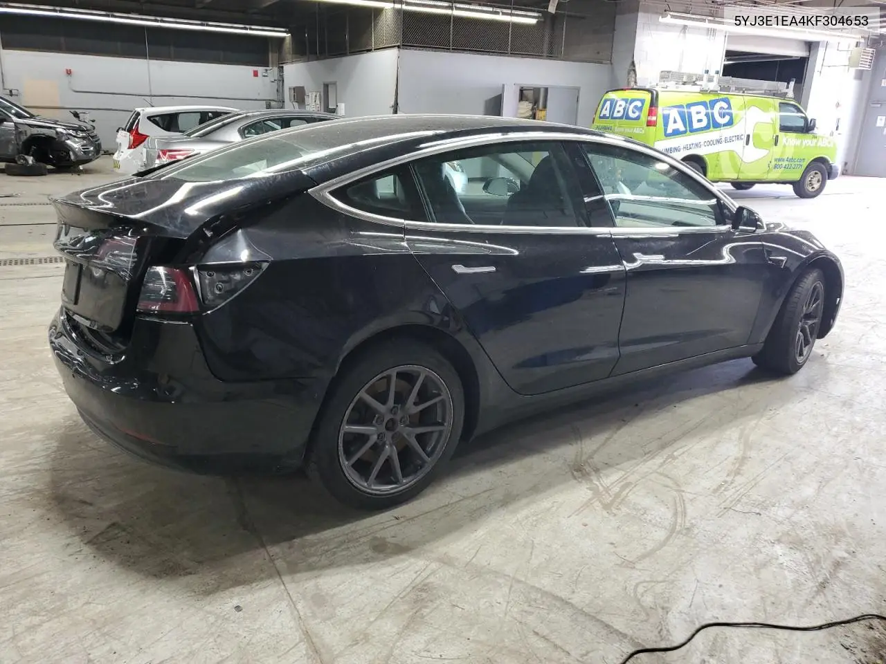2019 Tesla Model 3 VIN: 5YJ3E1EA4KF304653 Lot: 62392145