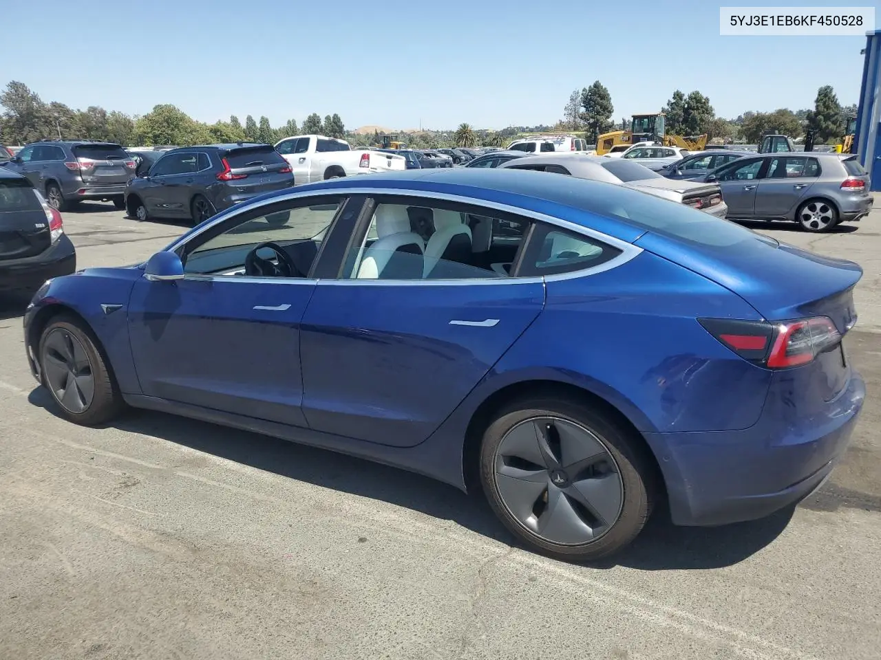 2019 Tesla Model 3 VIN: 5YJ3E1EB6KF450528 Lot: 62401725