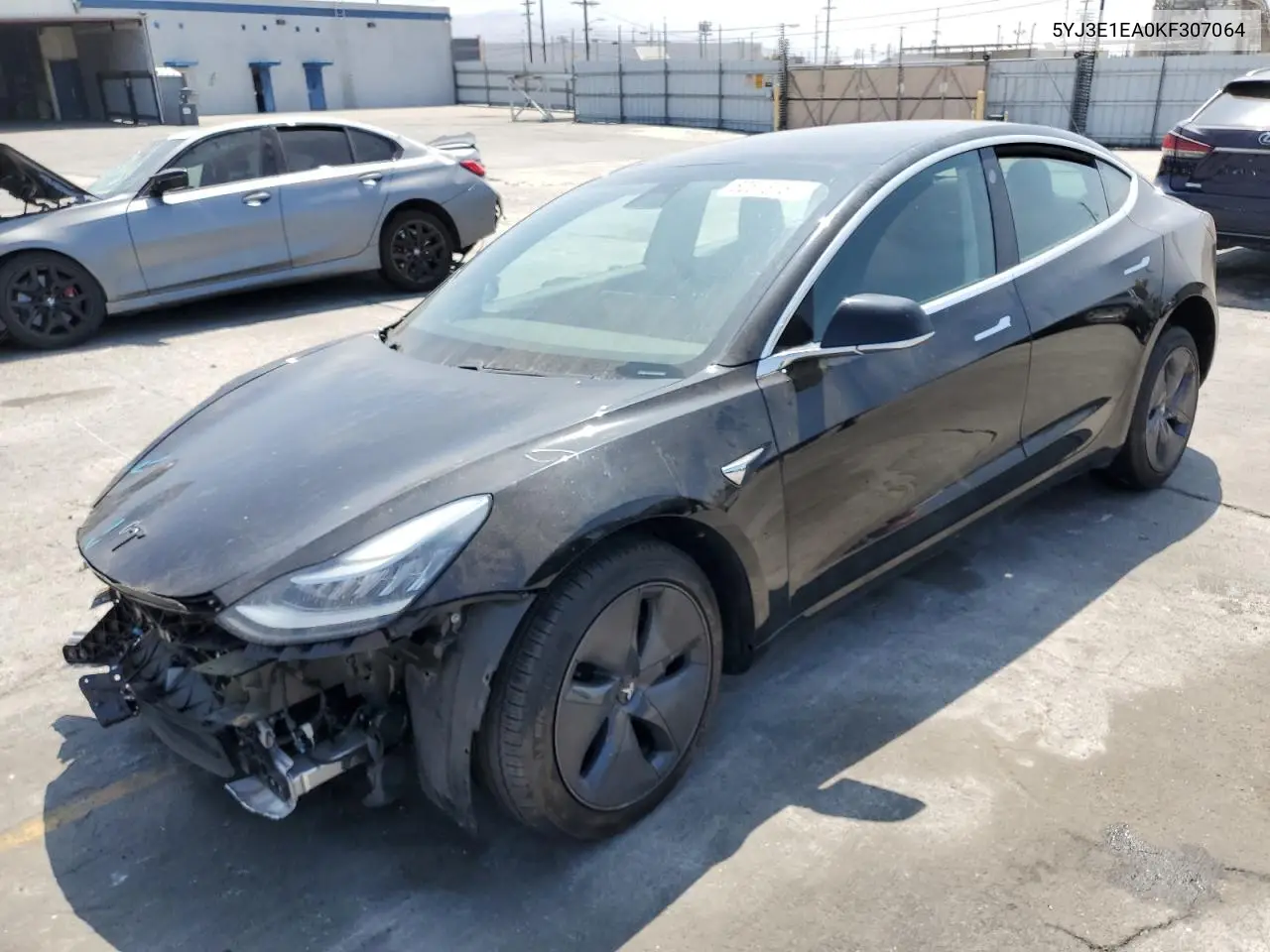 2019 Tesla Model 3 VIN: 5YJ3E1EA0KF307064 Lot: 62503965