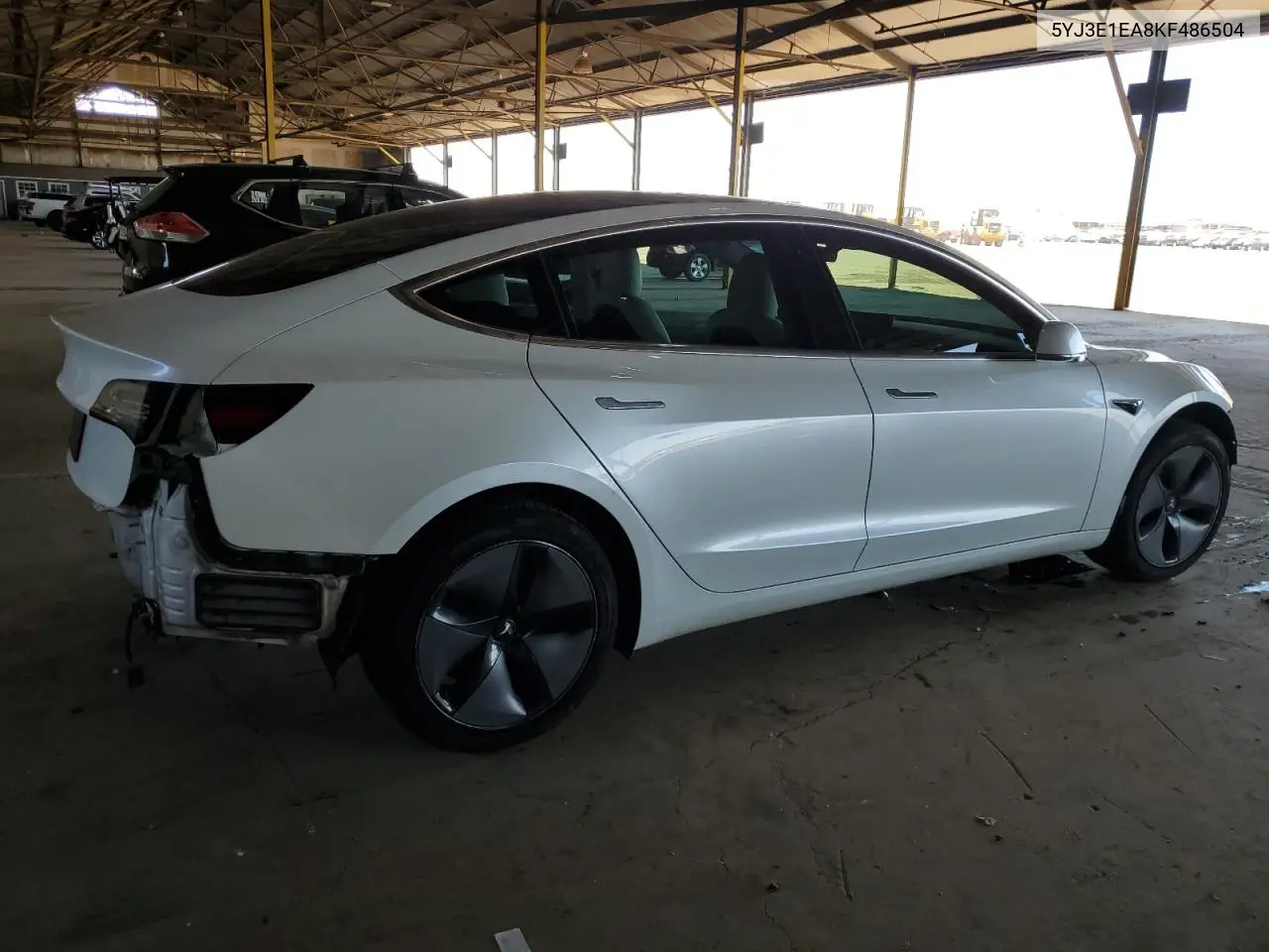 2019 Tesla Model 3 VIN: 5YJ3E1EA8KF486504 Lot: 62512825