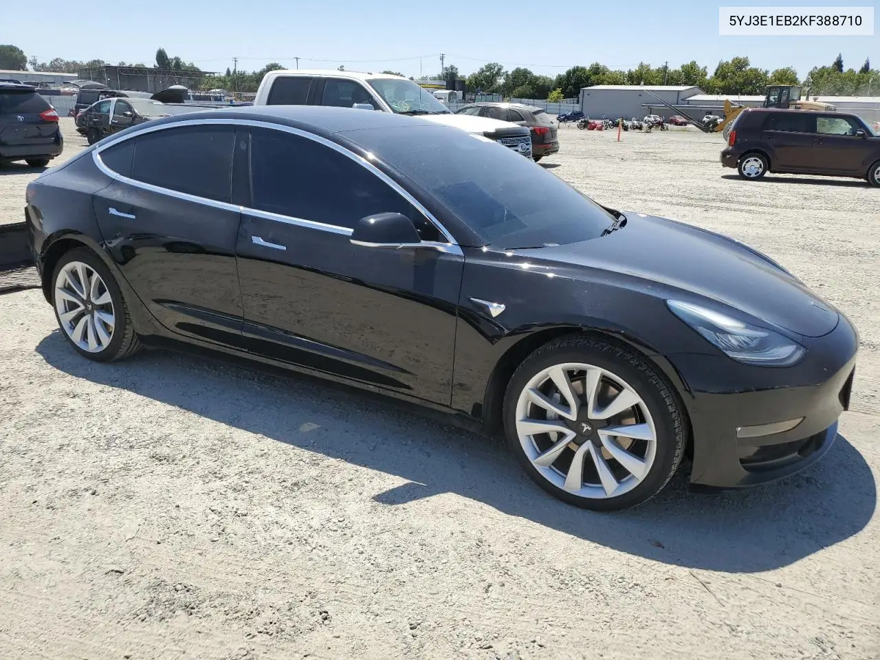 2019 Tesla Model 3 VIN: 5YJ3E1EB2KF388710 Lot: 62718395