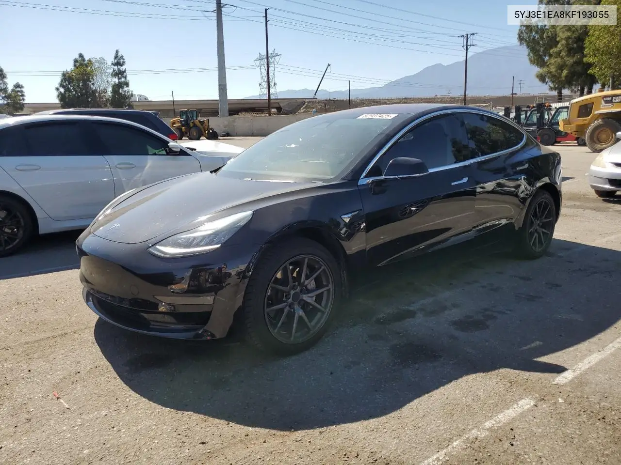 2019 Tesla Model 3 VIN: 5YJ3E1EA8KF193055 Lot: 62937425