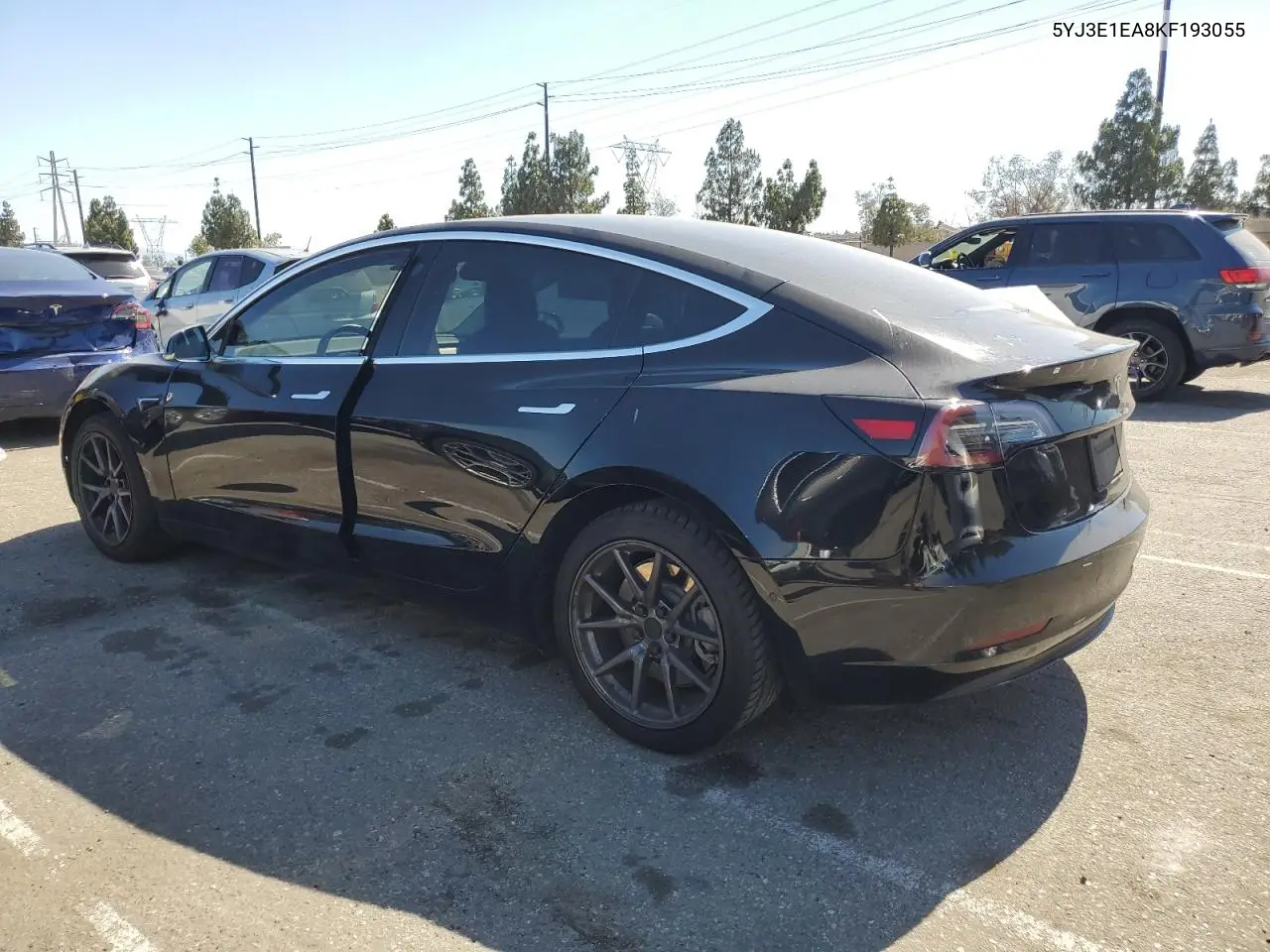 2019 Tesla Model 3 VIN: 5YJ3E1EA8KF193055 Lot: 62937425