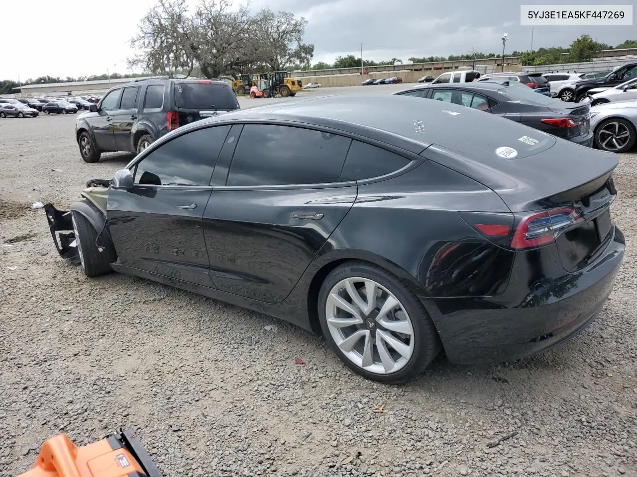 2019 Tesla Model 3 VIN: 5YJ3E1EA5KF447269 Lot: 63060835