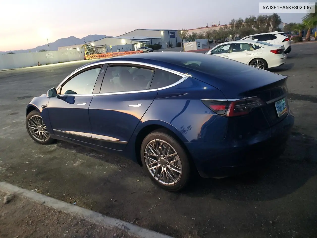 2019 Tesla Model 3 VIN: 5YJ3E1EA5KF302006 Lot: 63152965