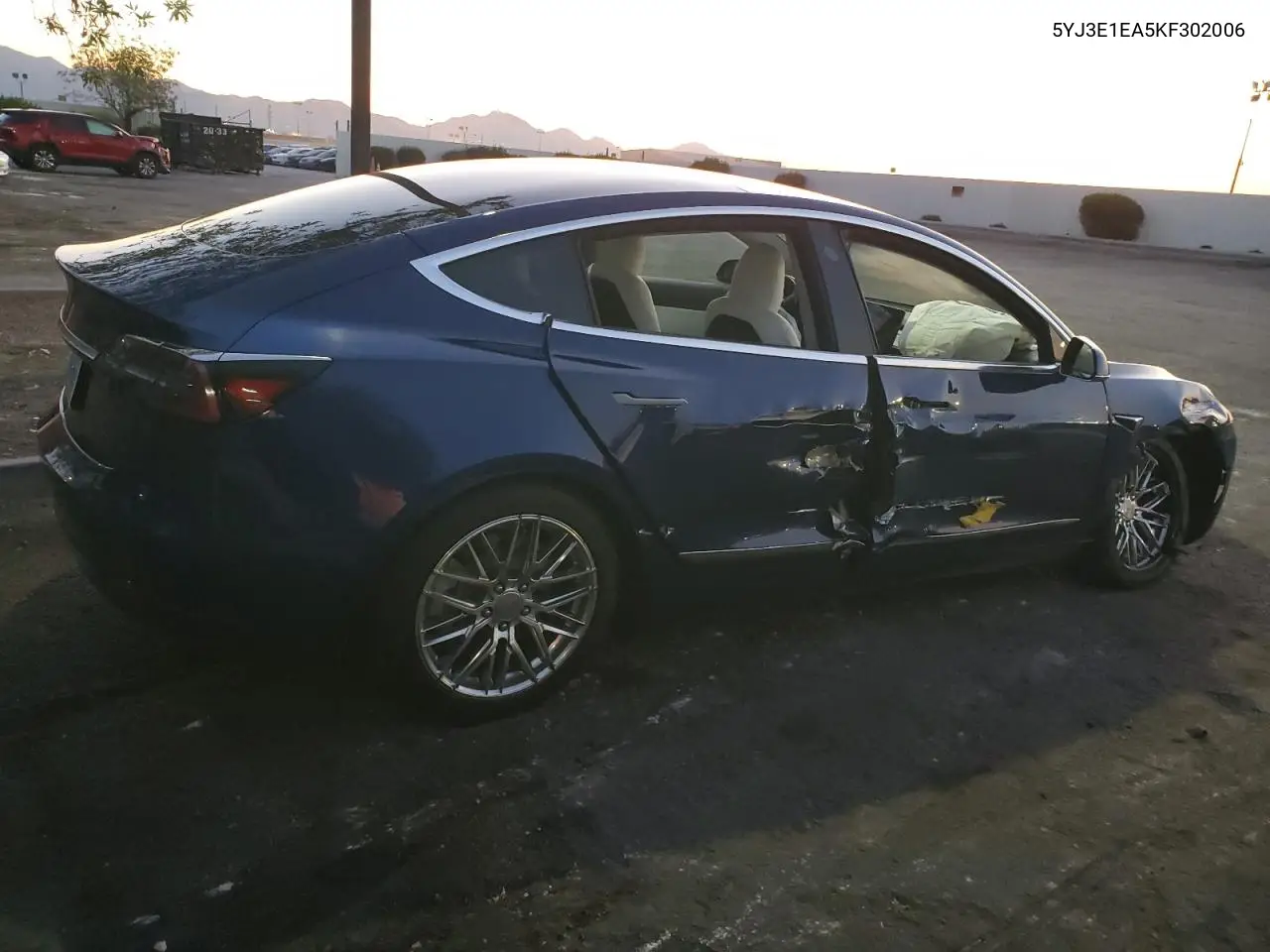 2019 Tesla Model 3 VIN: 5YJ3E1EA5KF302006 Lot: 63152965