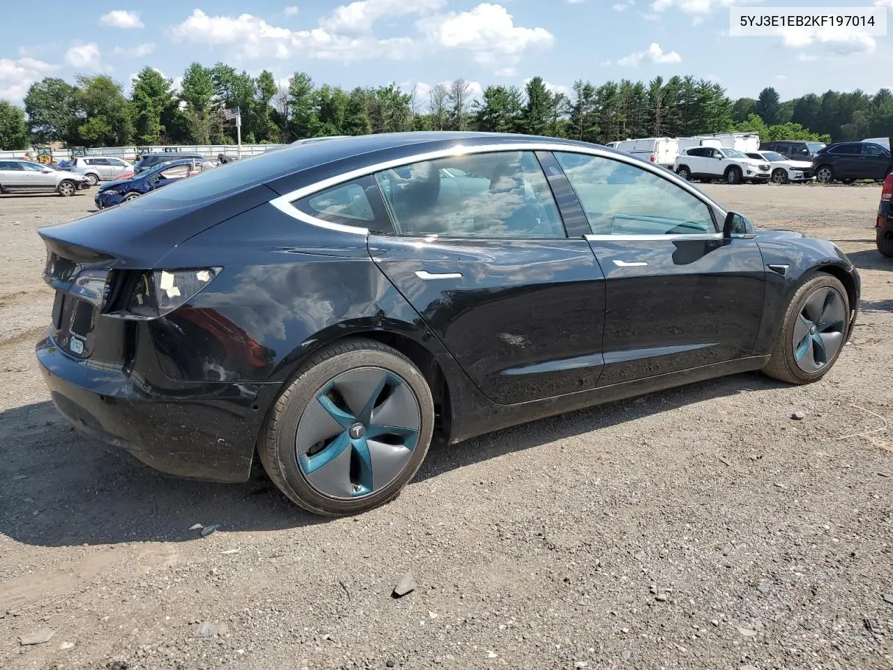 2019 Tesla Model 3 VIN: 5YJ3E1EB2KF197014 Lot: 63314465