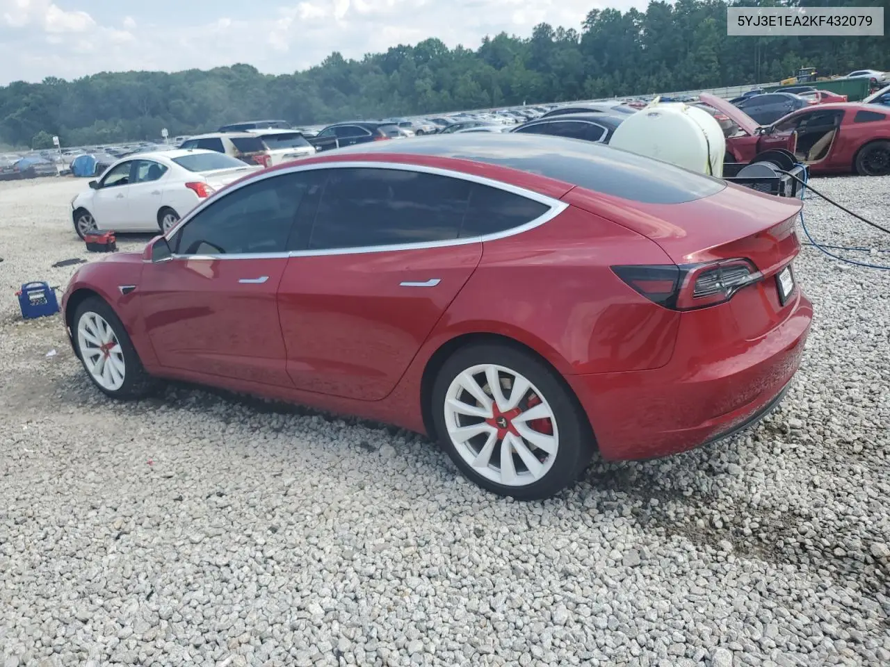 2019 Tesla Model 3 VIN: 5YJ3E1EA2KF432079 Lot: 63877345