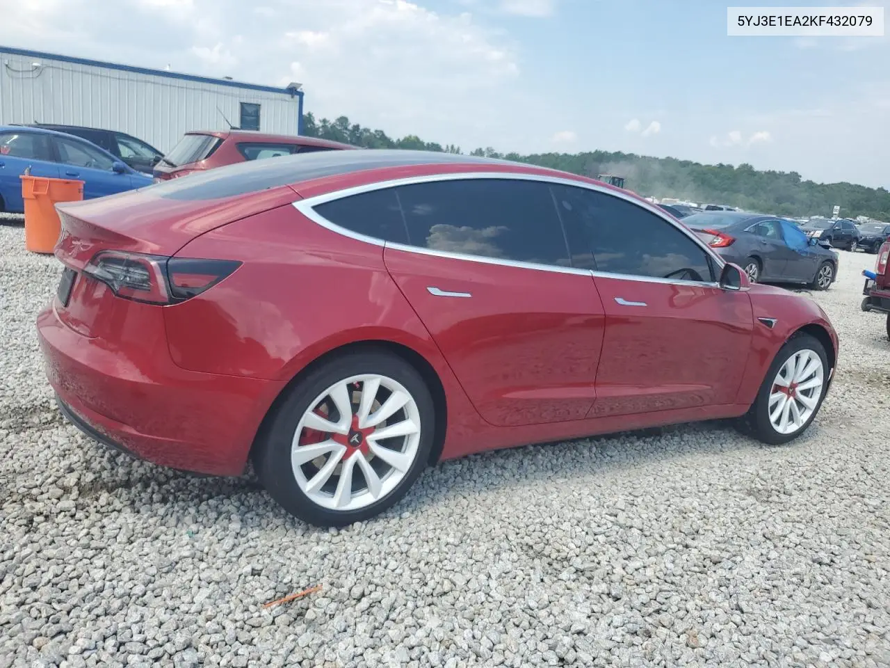 2019 Tesla Model 3 VIN: 5YJ3E1EA2KF432079 Lot: 63877345