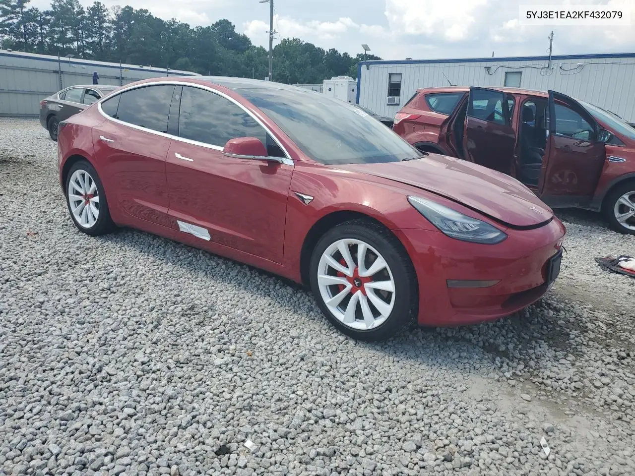 2019 Tesla Model 3 VIN: 5YJ3E1EA2KF432079 Lot: 63877345