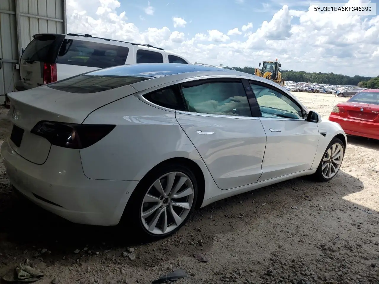 2019 Tesla Model 3 VIN: 5YJ3E1EA6KF346399 Lot: 64441645