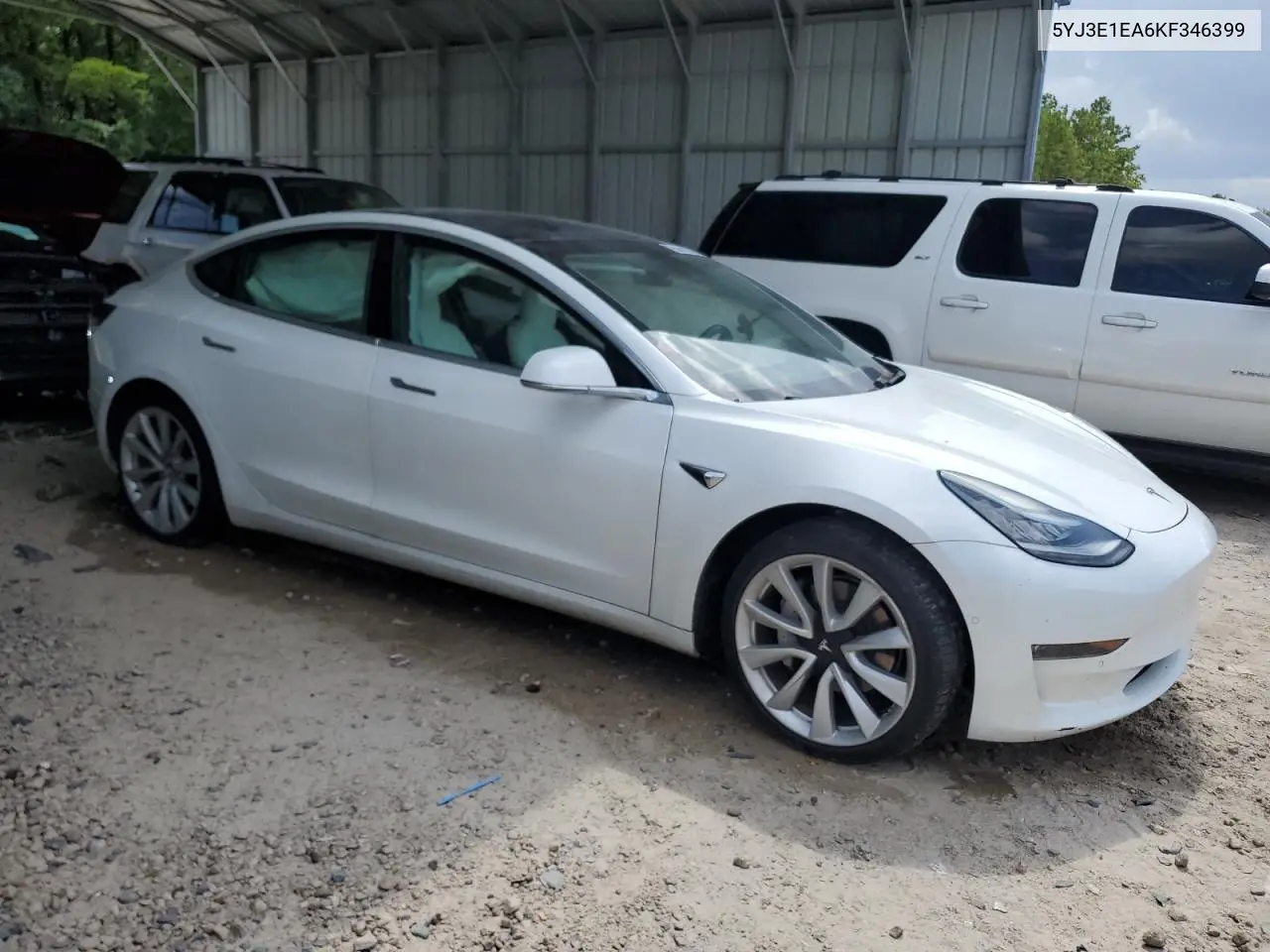 2019 Tesla Model 3 VIN: 5YJ3E1EA6KF346399 Lot: 64441645