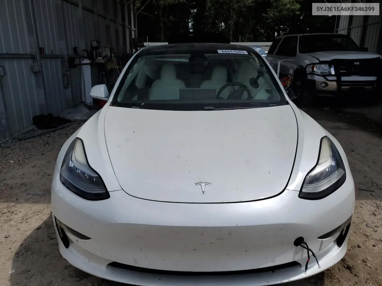 2019 Tesla Model 3 VIN: 5YJ3E1EA6KF346399 Lot: 64441645