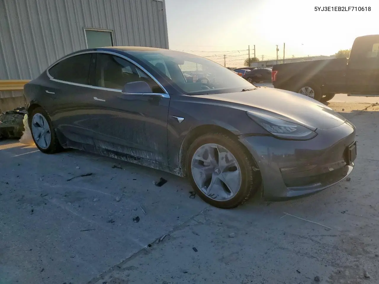 2020 Tesla Model 3 VIN: 5YJ3E1EB2LF710618 Lot: 52434495