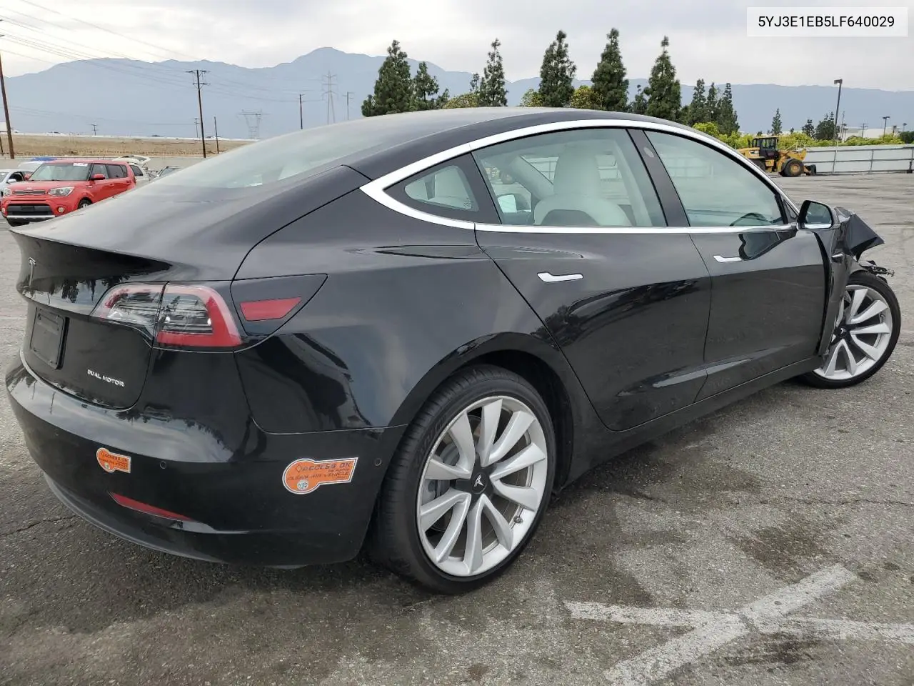2020 Tesla Model 3 VIN: 5YJ3E1EB5LF640029 Lot: 53111145