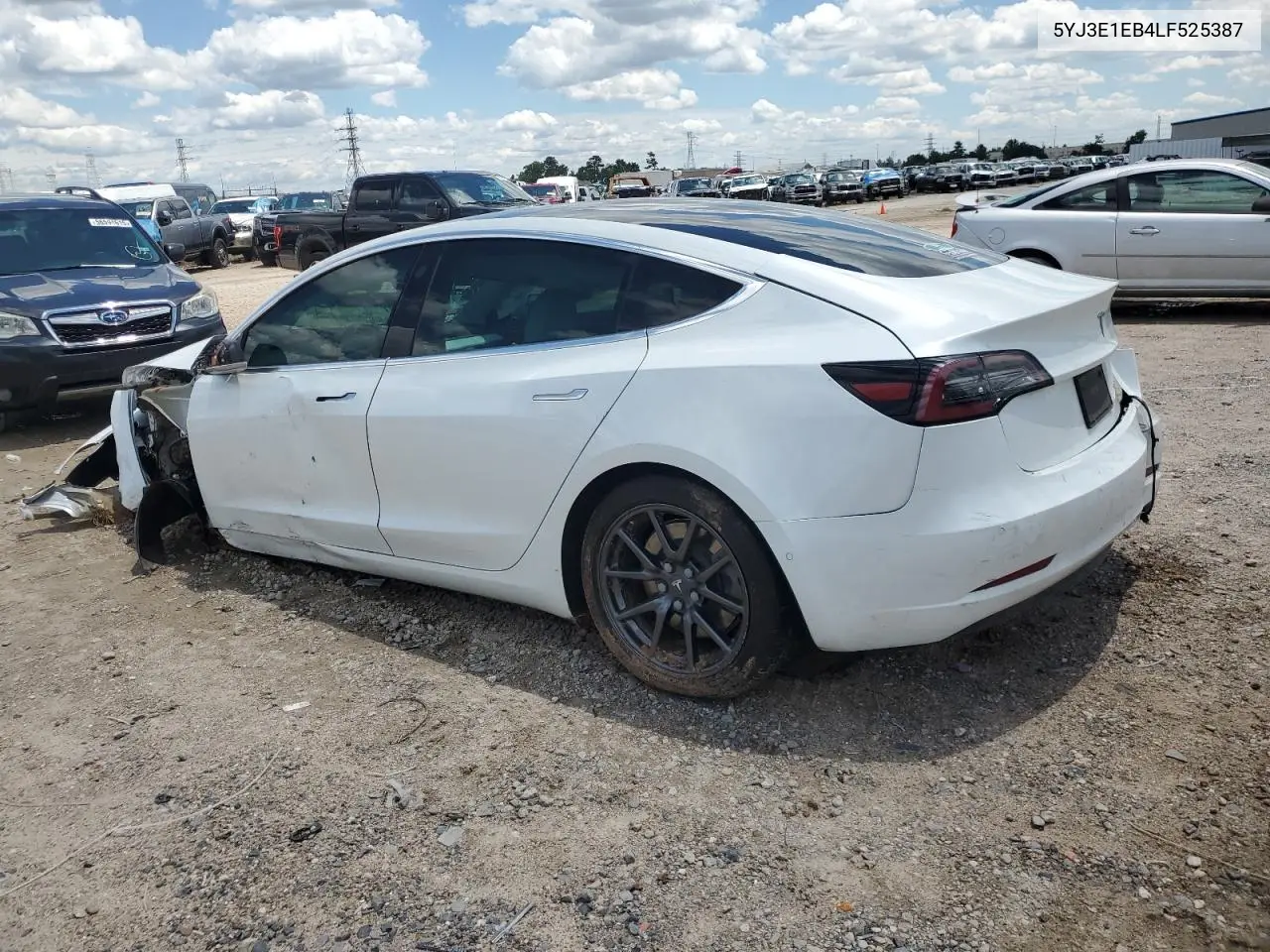 2020 Tesla Model 3 VIN: 5YJ3E1EB4LF525387 Lot: 56472835