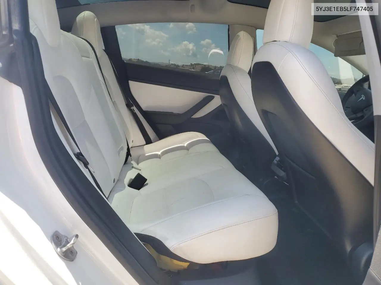 2020 Tesla Model 3 VIN: 5YJ3E1EB5LF747405 Lot: 56709355