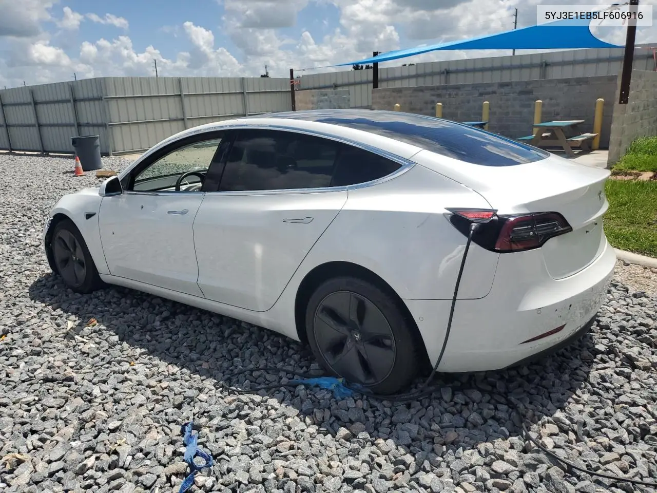 2020 Tesla Model 3 VIN: 5YJ3E1EB5LF606916 Lot: 60221665
