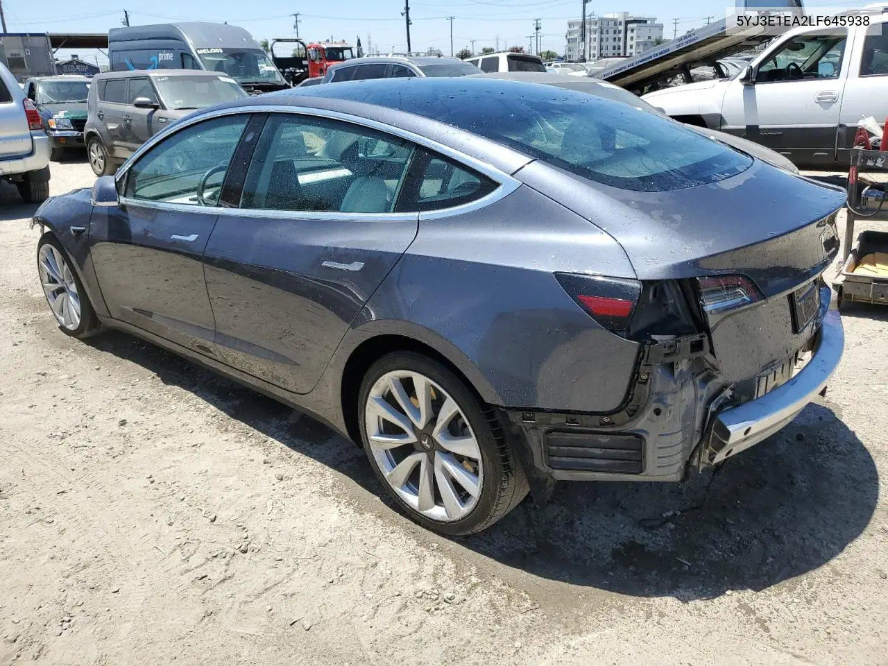 2020 Tesla Model 3 VIN: 5YJ3E1EA2LF645938 Lot: 62772665