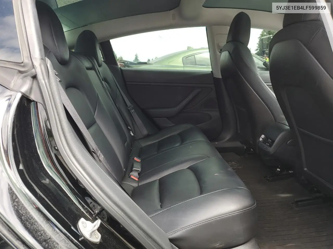2020 Tesla Model 3 VIN: 5YJ3E1EB4LF599859 Lot: 62944305