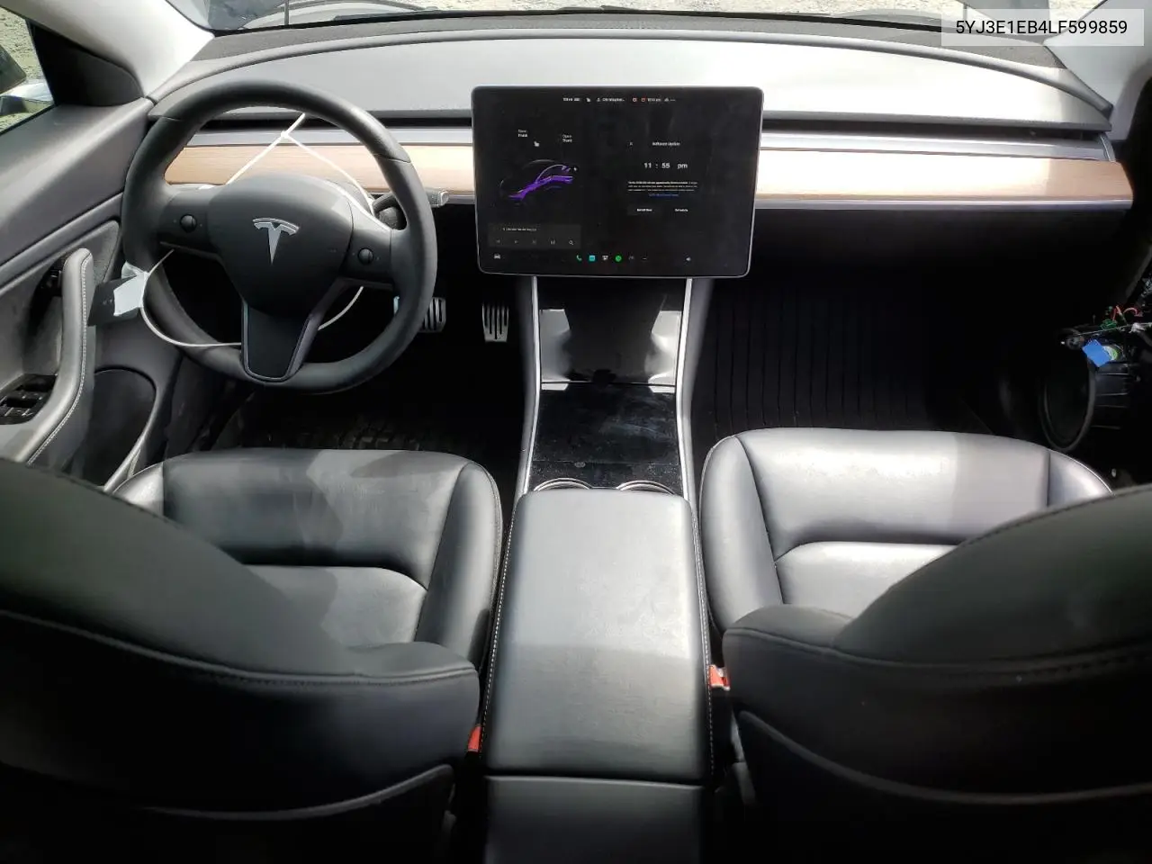 2020 Tesla Model 3 VIN: 5YJ3E1EB4LF599859 Lot: 62944305