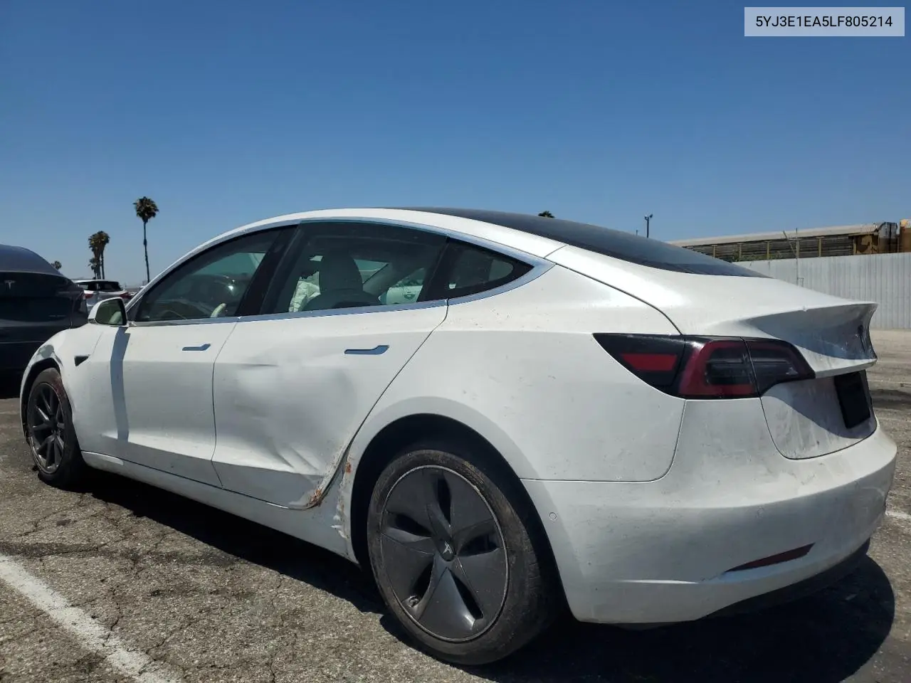 2020 Tesla Model 3 VIN: 5YJ3E1EA5LF805214 Lot: 63230185