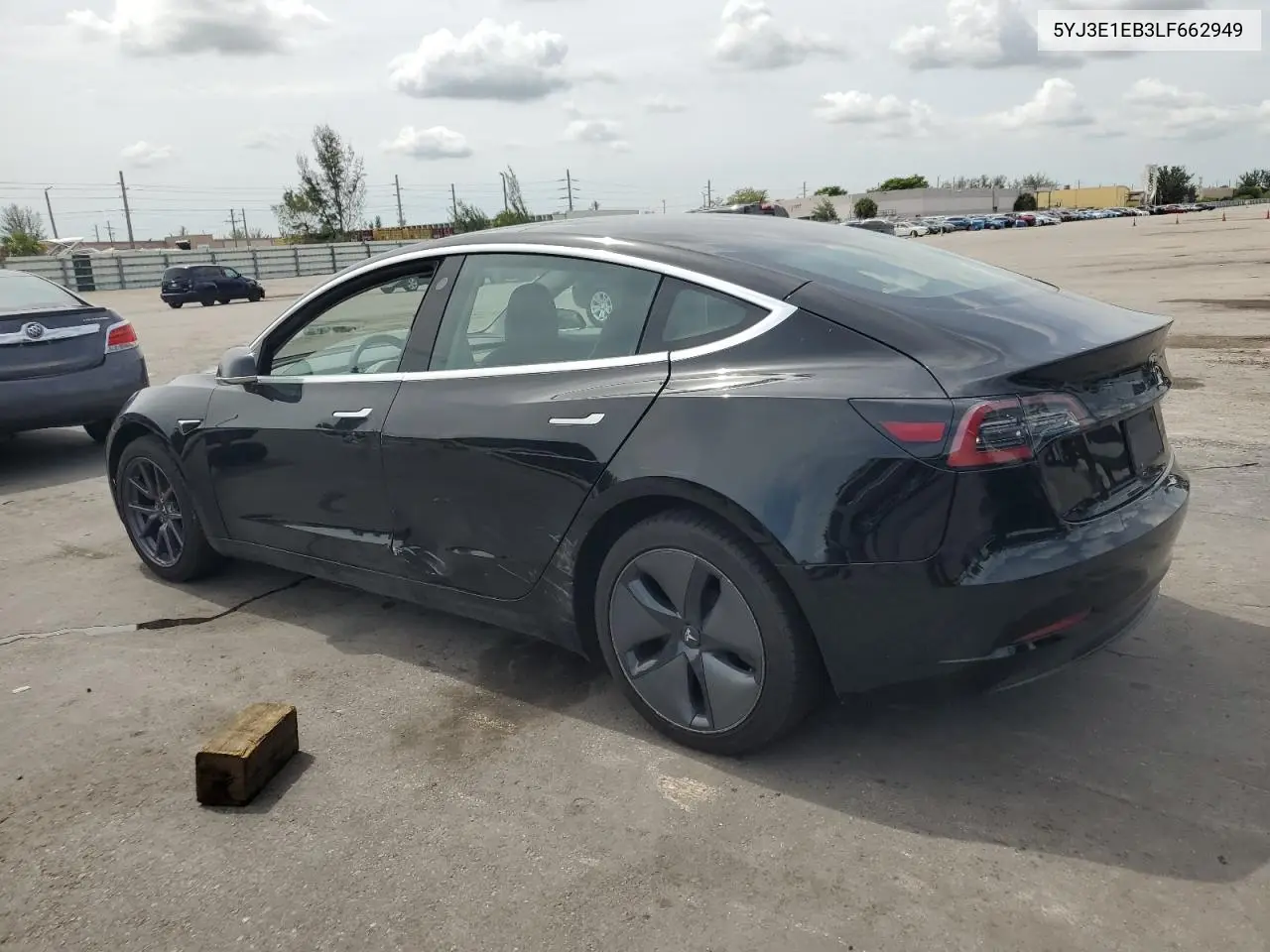 2020 Tesla Model 3 VIN: 5YJ3E1EB3LF662949 Lot: 63547125