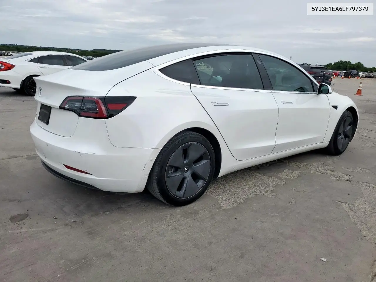 2020 Tesla Model 3 VIN: 5YJ3E1EA6LF797379 Lot: 63807215