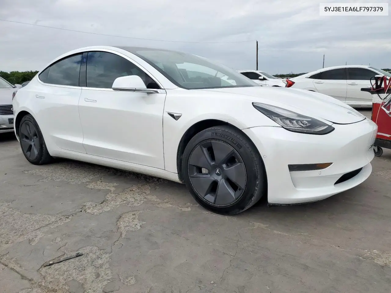 2020 Tesla Model 3 VIN: 5YJ3E1EA6LF797379 Lot: 63807215