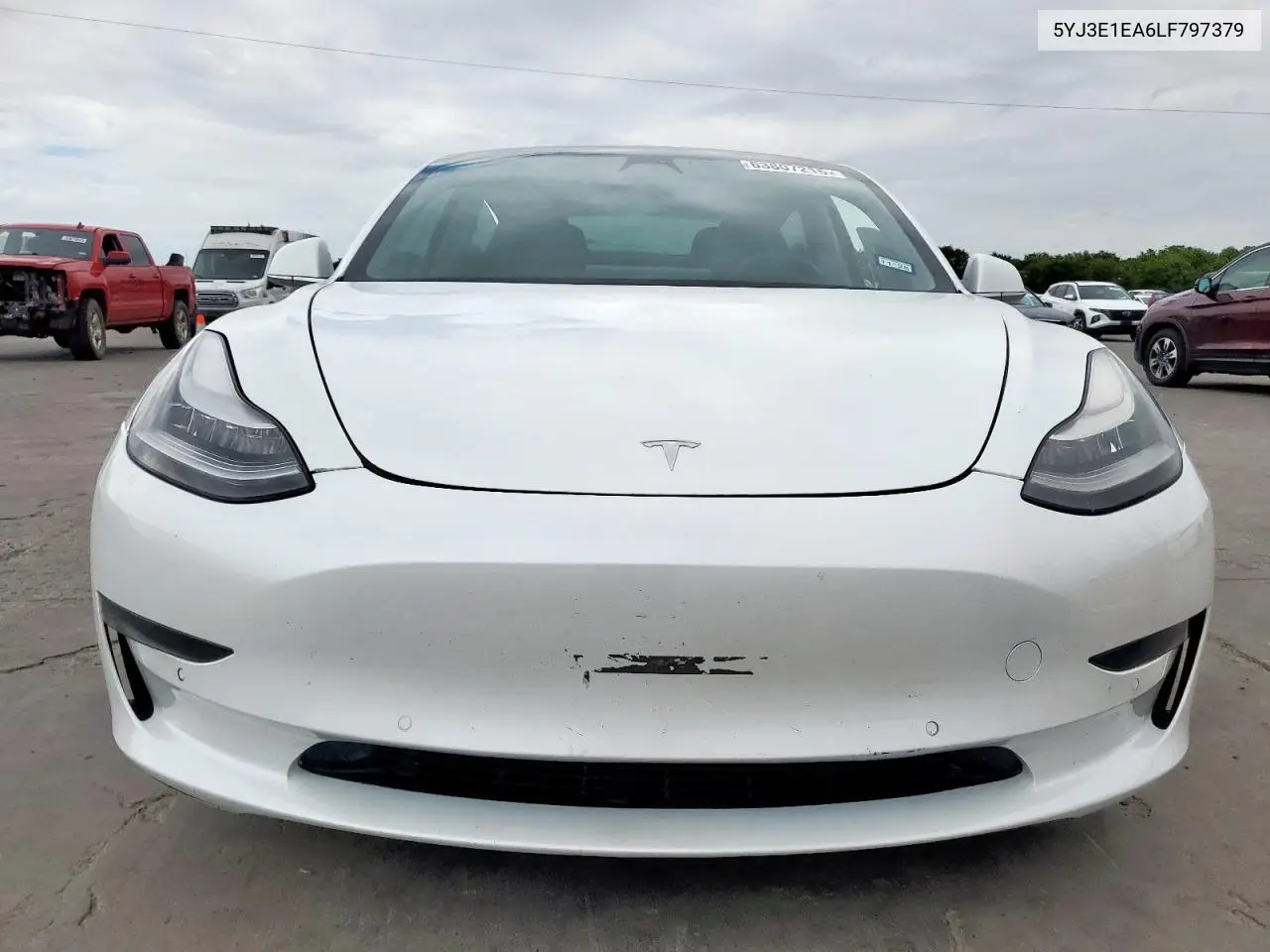 2020 Tesla Model 3 VIN: 5YJ3E1EA6LF797379 Lot: 63807215
