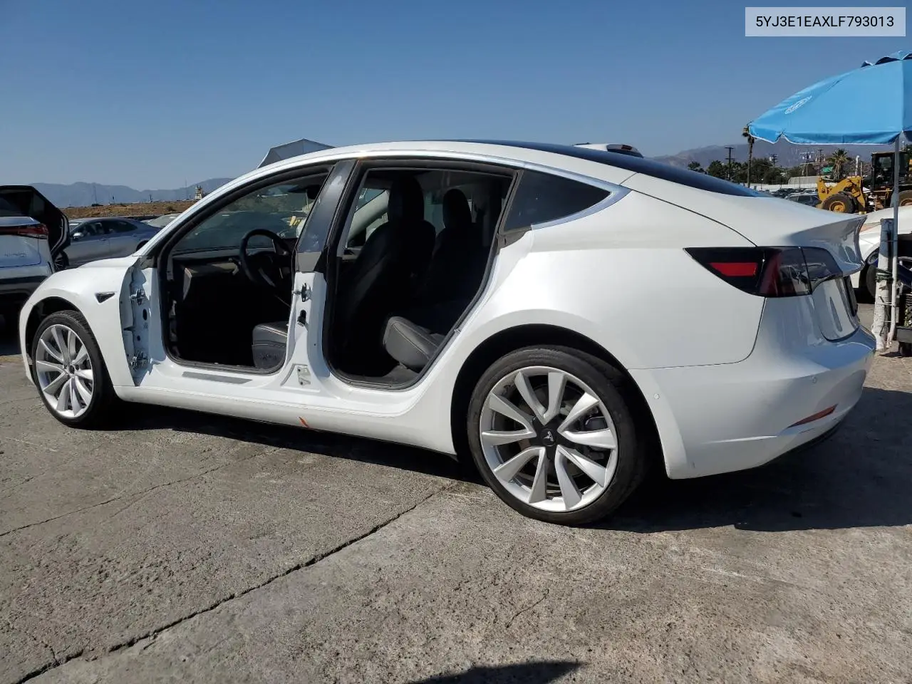 2020 Tesla Model 3 VIN: 5YJ3E1EAXLF793013 Lot: 63816075