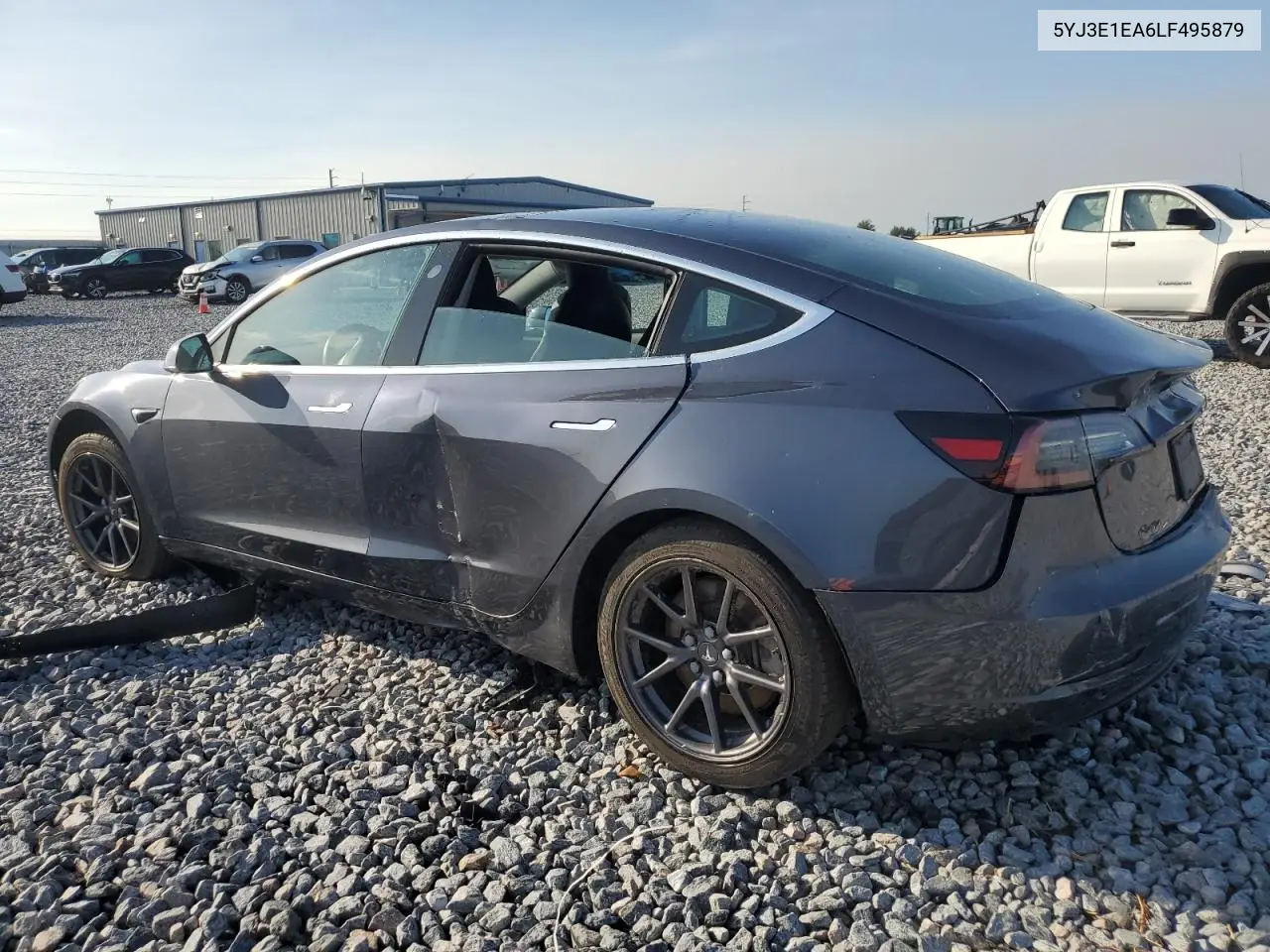 2020 Tesla Model 3 VIN: 5YJ3E1EA6LF495879 Lot: 64545615