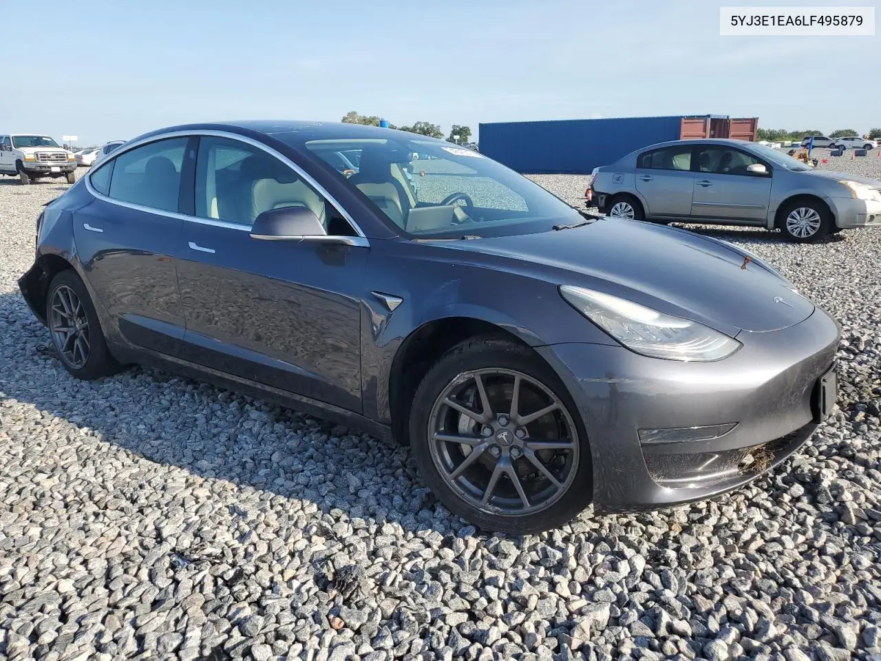 2020 Tesla Model 3 VIN: 5YJ3E1EA6LF495879 Lot: 64545615