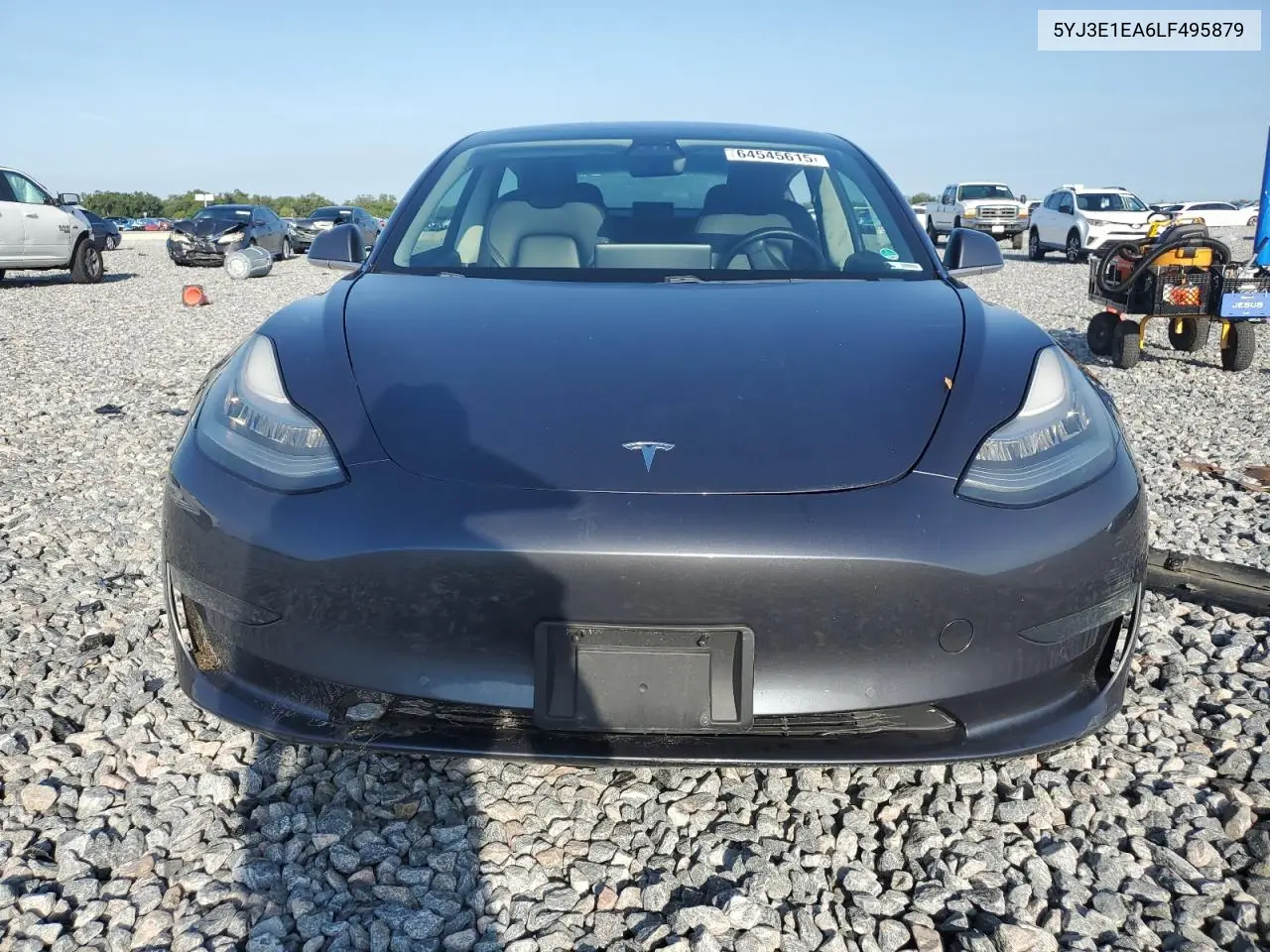 2020 Tesla Model 3 VIN: 5YJ3E1EA6LF495879 Lot: 64545615