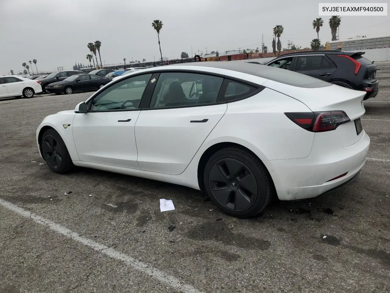 2021 Tesla Model 3 VIN: 5YJ3E1EAXMF940500 Lot: 52645075