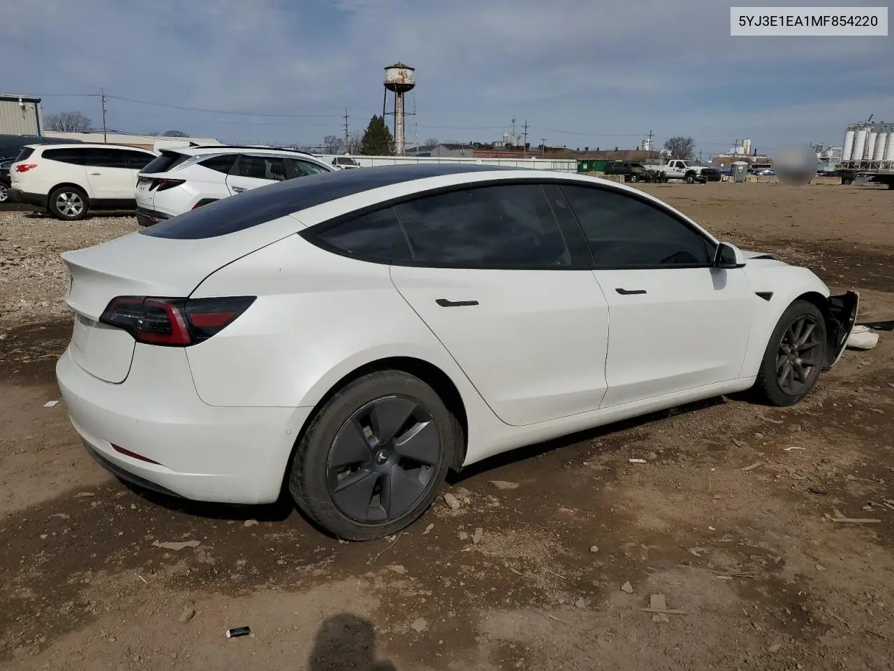 2021 Tesla Model 3 VIN: 5YJ3E1EA1MF854220 Lot: 52934105