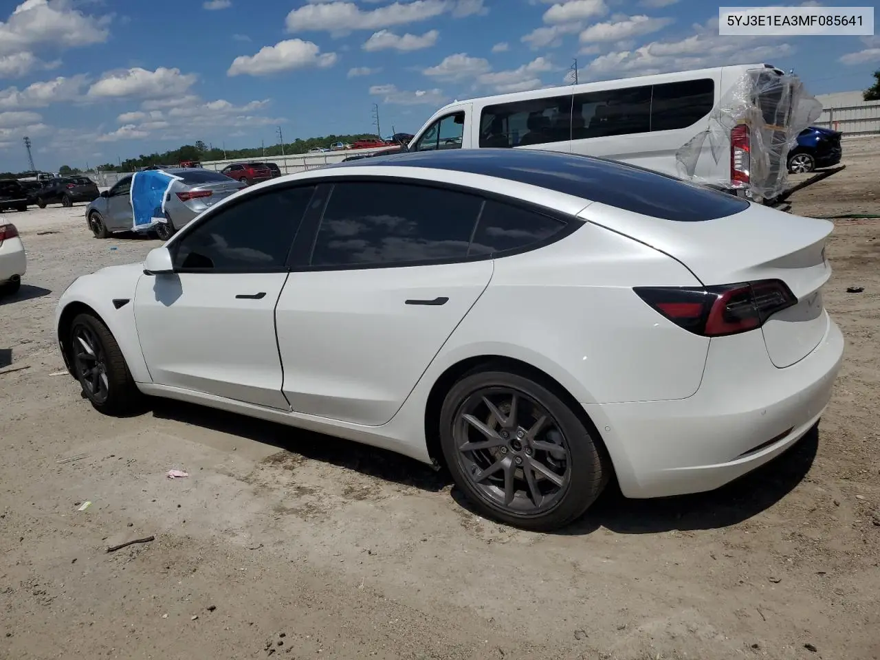 2021 Tesla Model 3 VIN: 5YJ3E1EA3MF085641 Lot: 56849295