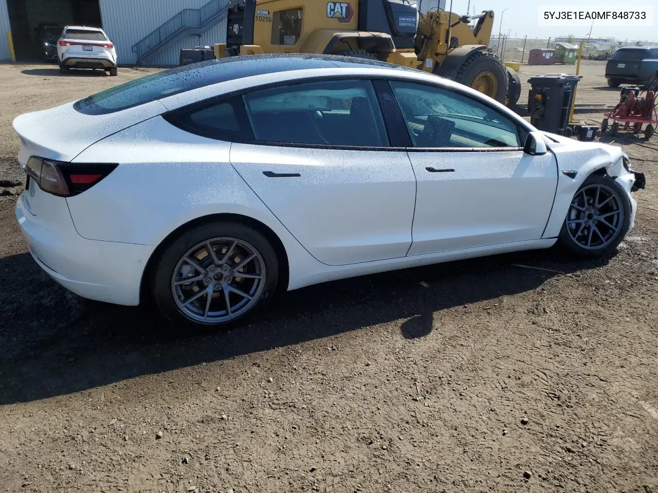 2021 Tesla Model 3 VIN: 5YJ3E1EA0MF848733 Lot: 56865545