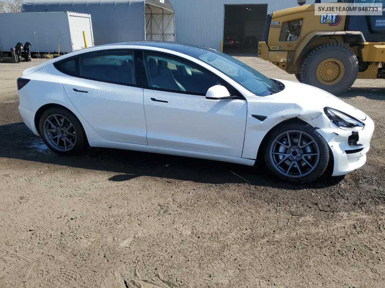 2021 Tesla Model 3 VIN: 5YJ3E1EA0MF848733 Lot: 56865545