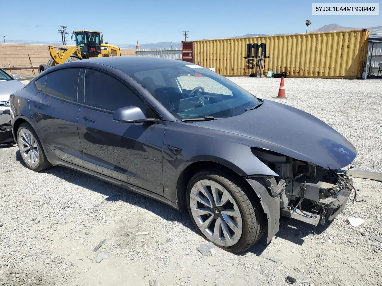 2021 Tesla Model 3 VIN: 5YJ3E1EA4MF998442 Lot: 62131025