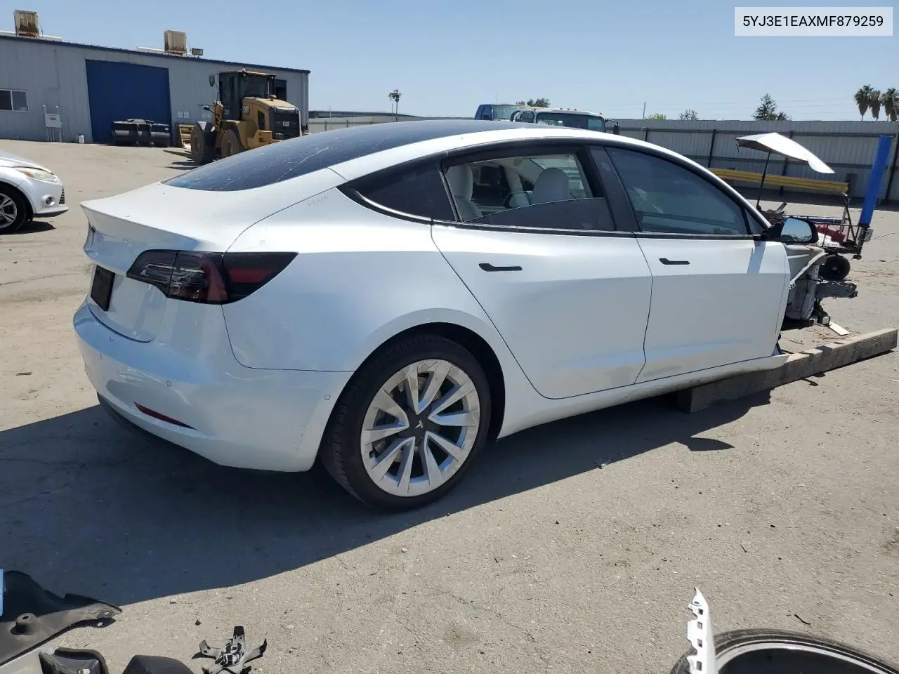 2021 Tesla Model 3 VIN: 5YJ3E1EAXMF879259 Lot: 62147655