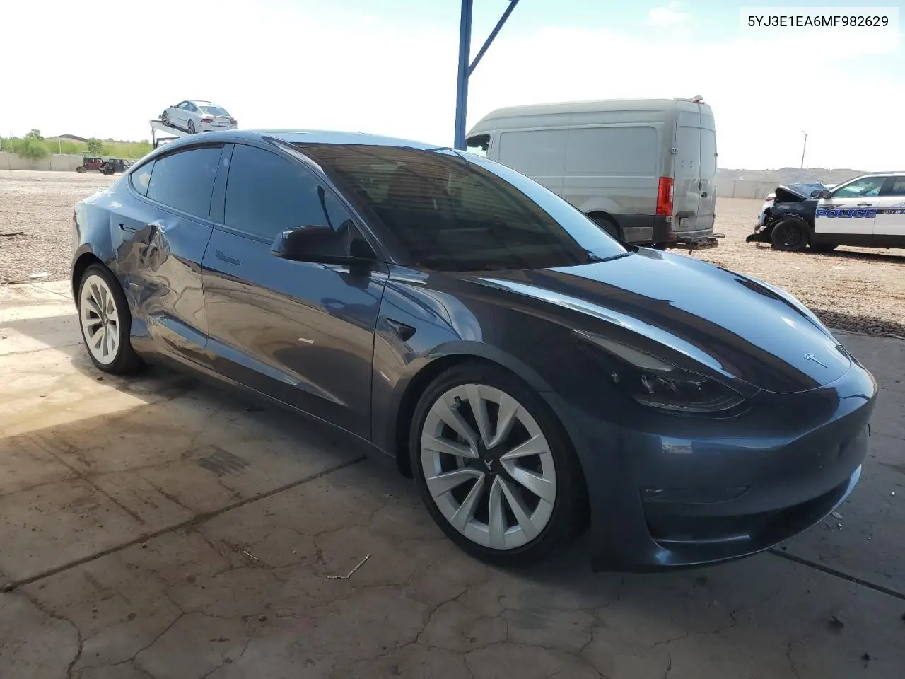 2021 Tesla Model 3 VIN: 5YJ3E1EA6MF982629 Lot: 62846145