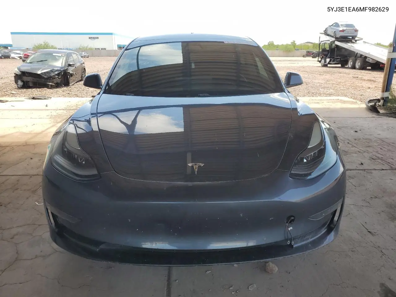 2021 Tesla Model 3 VIN: 5YJ3E1EA6MF982629 Lot: 62846145