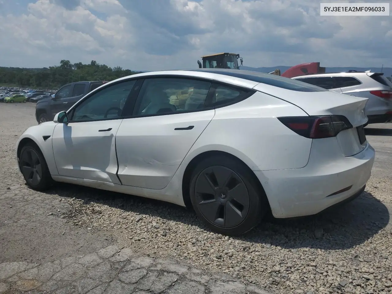 2021 Tesla Model 3 VIN: 5YJ3E1EA2MF096033 Lot: 62989105
