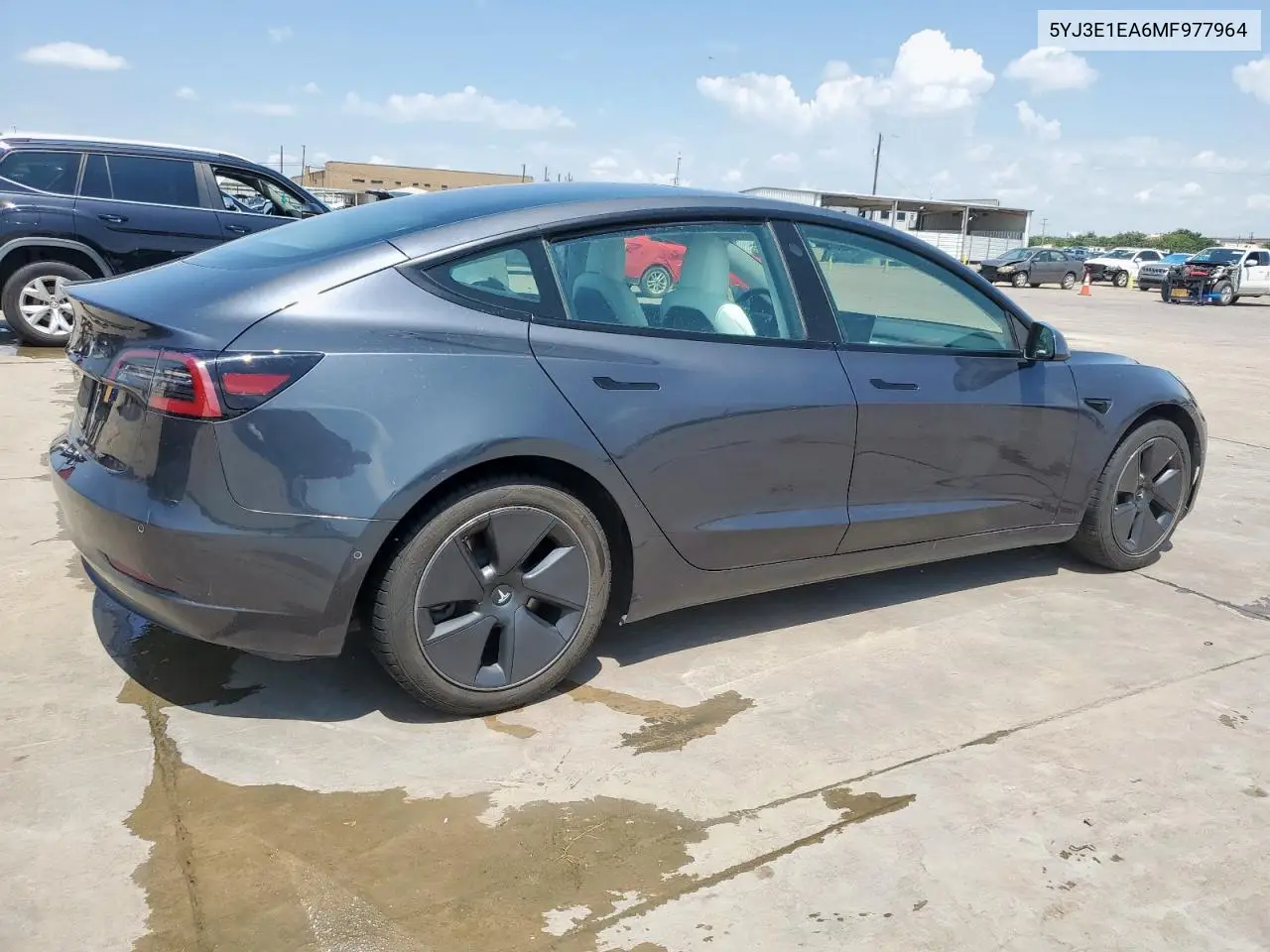 2021 Tesla Model 3 VIN: 5YJ3E1EA6MF977964 Lot: 63521685