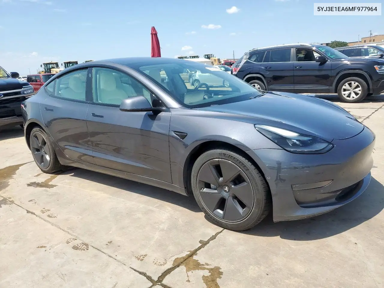 2021 Tesla Model 3 VIN: 5YJ3E1EA6MF977964 Lot: 63521685