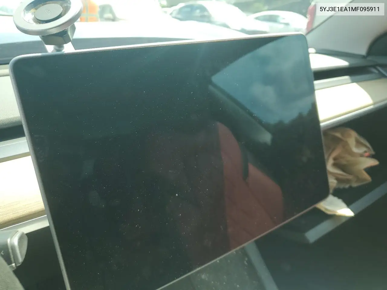 2021 Tesla Model 3 VIN: 5YJ3E1EA1MF095911 Lot: 63973795